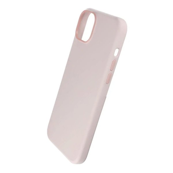 Rvelon iPhone 15 Plus Cover Silikone Rosa
