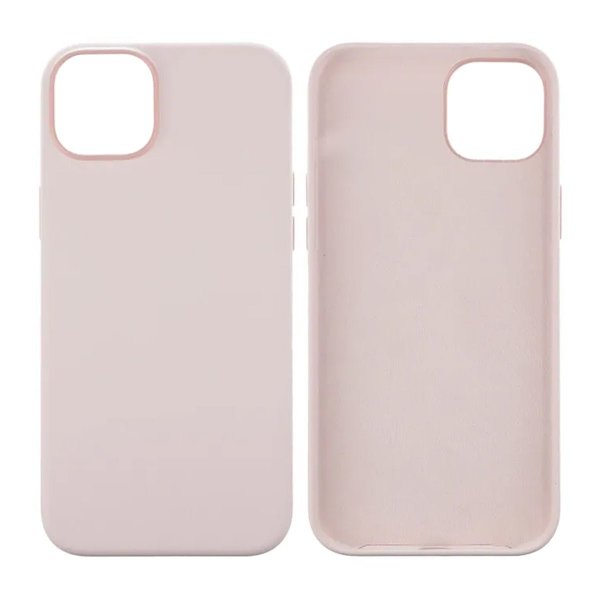 Rvelon iPhone 15 Plus Cover Silikone Rosa