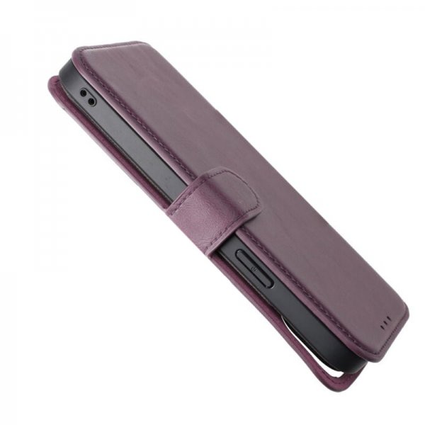 Rvelon iPhone 15 Plus Etui Magnetisk Aftageligt Cover Lilla