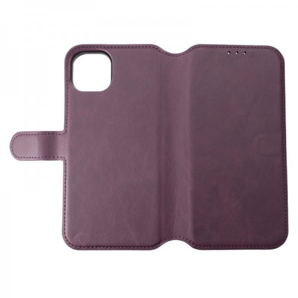 Rvelon iPhone 15 Plus Etui Magnetisk Aftageligt Cover Lilla