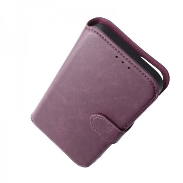 Rvelon iPhone 15 Plus Etui Magnetisk Aftageligt Cover Lilla