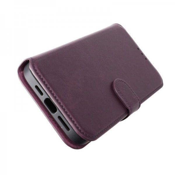 Rvelon iPhone 15 Plus Etui Magnetisk Aftageligt Cover Lilla