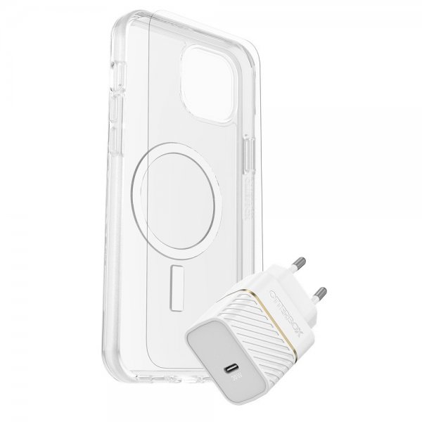 Otterbox iPhone 15 Plus Beskyttelse + Strøm-sæt