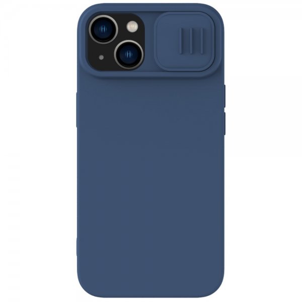 Nillkin iPhone 15 Plus Cover CamShield Silky Blå