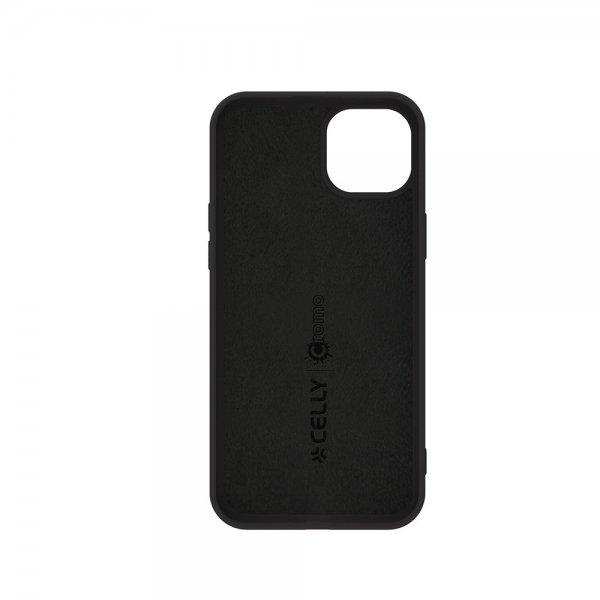 Celly iPhone 15 Plus Cover CROMO Sort