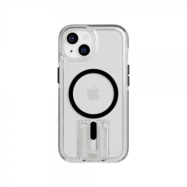 Tech21 iPhone 15 Plus Cover Evo Crystal Kick MagSafe Klar/Sort