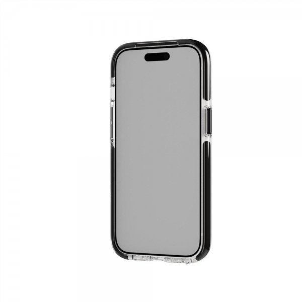 Tech21 iPhone 15 Plus Cover Evo Crystal Kick MagSafe Klar/Sort