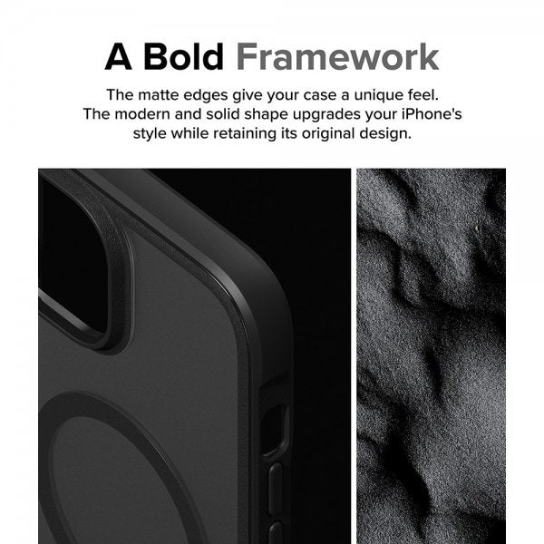 Ringke iPhone 15 Plus Cover Fusion Bold Magnetic Mat Sort