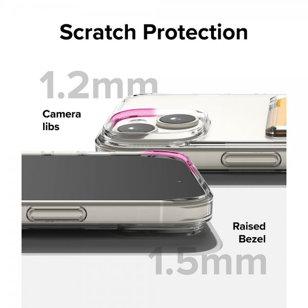 Ringke iPhone 15 Plus Cover Fusion Card Clear