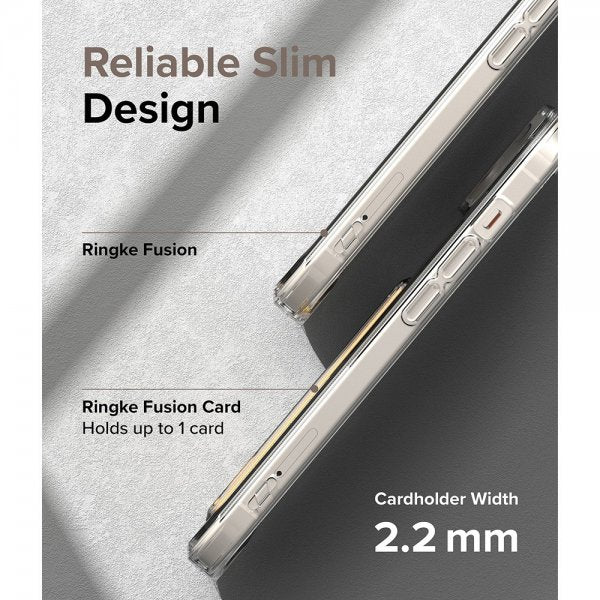 Ringke iPhone 15 Plus Cover Fusion Card Clear