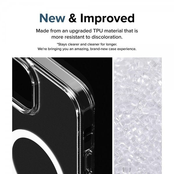 Ringke iPhone 15 Plus Cover Fusion Magnetic Matte Clear