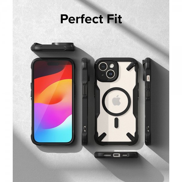 Ringke iPhone 15 Plus Cover Fusion X Magnetic Mat Sort