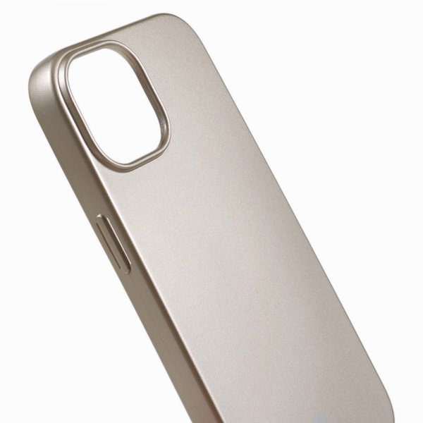 Mercury iPhone 15 Plus Cover Jelly Glitter Guld