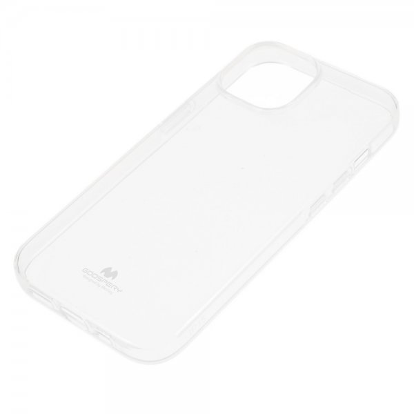 Mercury iPhone 15 Plus Cover Jelly Glitter Transparent