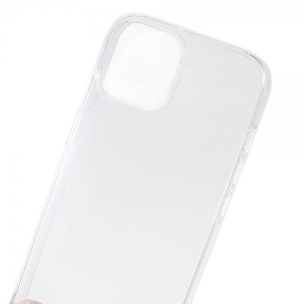 Mercury iPhone 15 Plus Cover Jelly Glitter Transparent