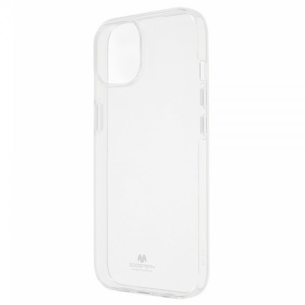 Mercury iPhone 15 Plus Cover Jelly Glitter Transparent