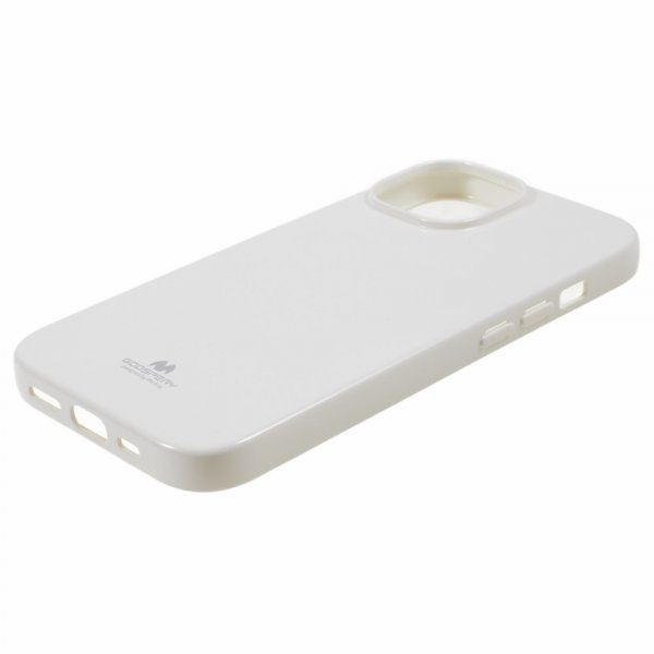 Mercury iPhone 15 Plus Cover Jelly Glitter Hvid