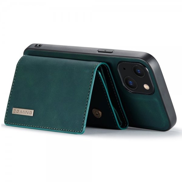 Dg.Ming iPhone 15 Plus Cover M1 Series Aftagelig Kortholder Grøn