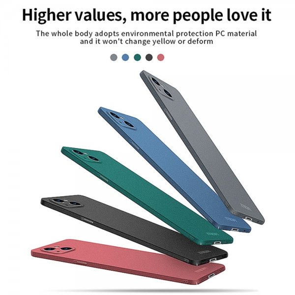 Mofi iPhone 15 Plus Cover Matte Shield Grøn