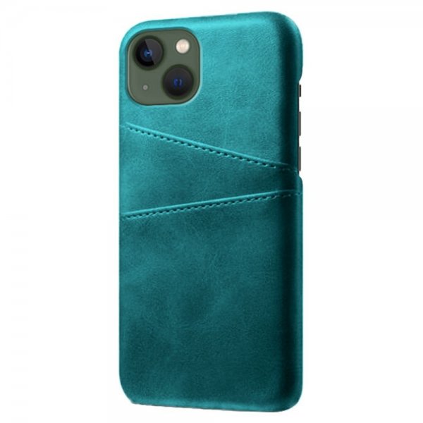 iPhone 15 Plus Cover med to Kortlommer Grøn