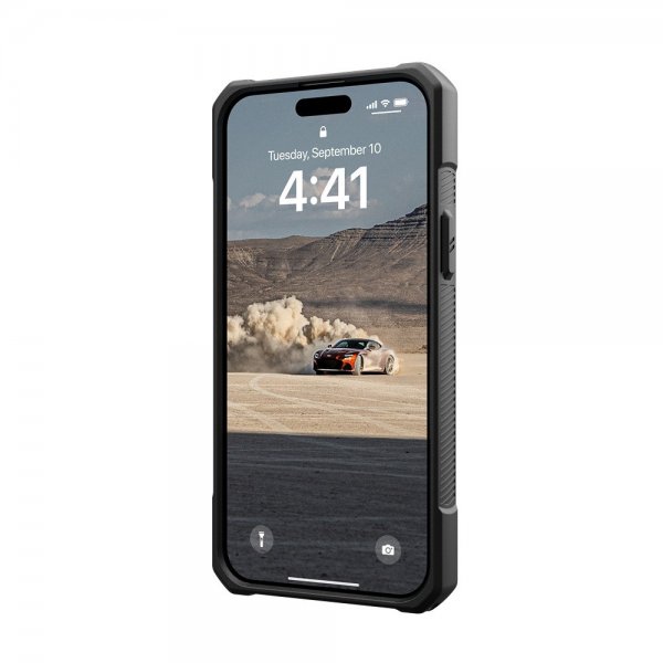 Urban Armor Gear (UAG) iPhone 15 Plus Cover Monarch Kevlar Black