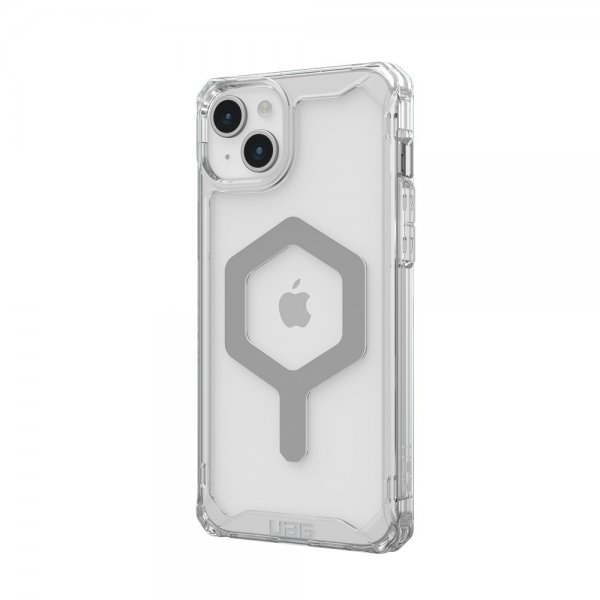 Urban Armor Gear (UAG) iPhone 15 Plus Cover Plyo MagSafe Ice Silver