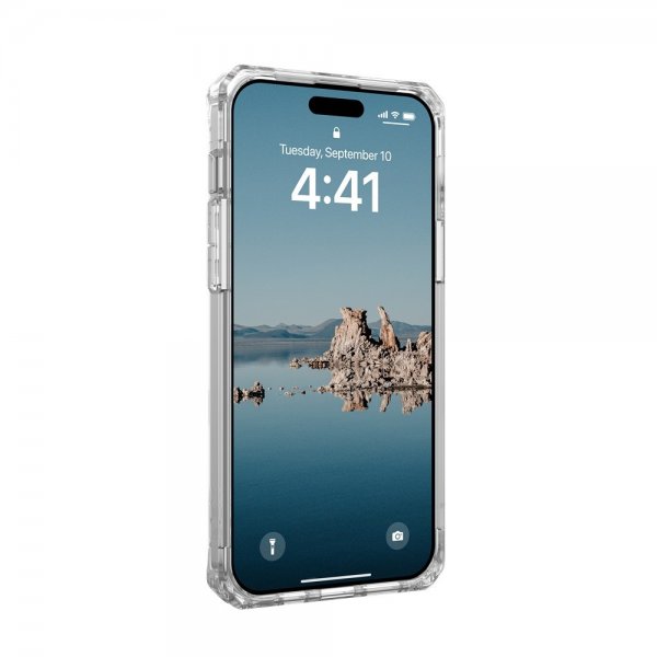 Urban Armor Gear (UAG) iPhone 15 Plus Cover Plyo MagSafe Ice Hvid