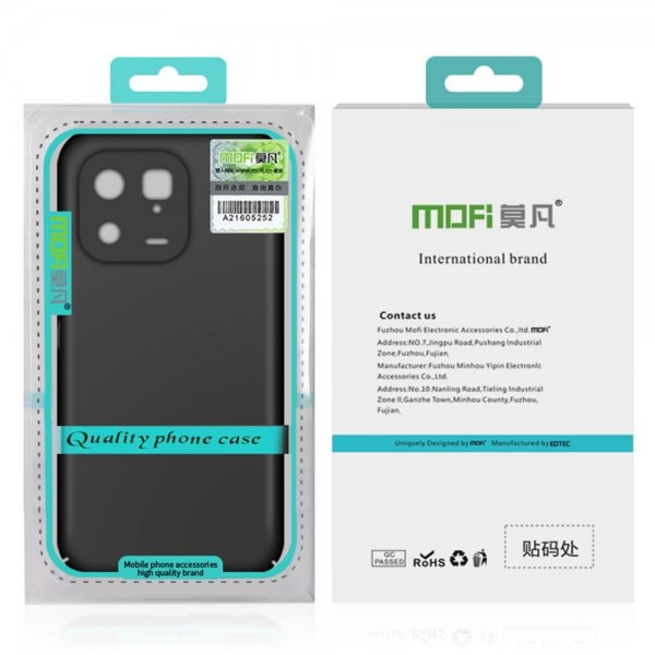 Mofi iPhone 15 Plus Cover Shield Slim Rød