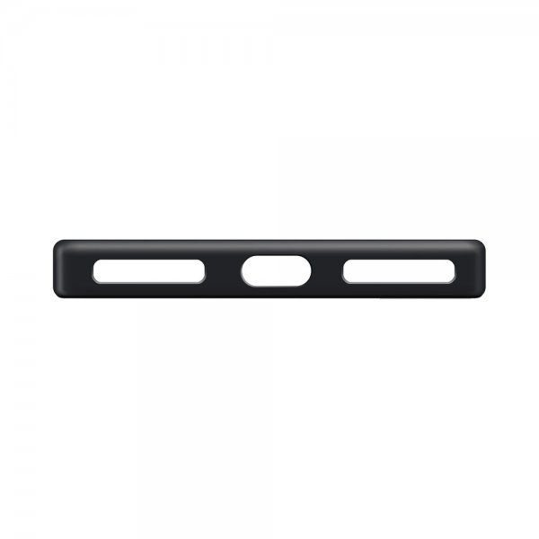 Xqisit iPhone 15 Plus Skal Silikonecover Sort