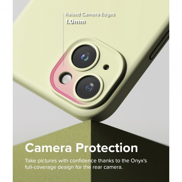 Ringke iPhone 15 Plus Cover Silicone Magnetic Sunny Lime