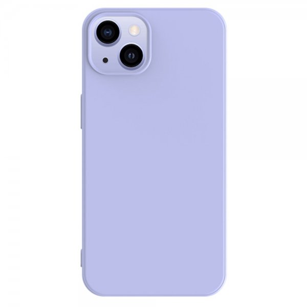 X-Level iPhone 15 Plus Cover Silikone tekstur Lilla