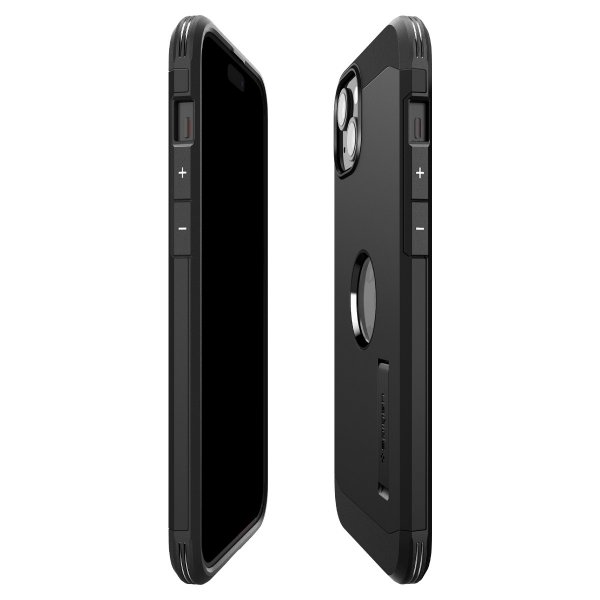 Spigen iPhone 15 Plus Cover Tough Armor MagFit Sort