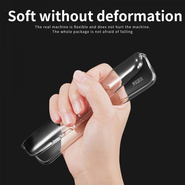 Mofi iPhone 15 Plus Cover Transparent TPU Klar