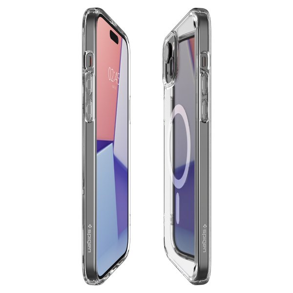 Spigen iPhone 15 Plus Cover Ultra Hybrid MagFit Hvid