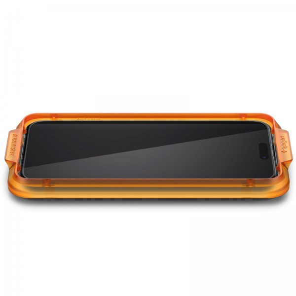 Spigen iPhone 15 Plus Skærmbeskyttelse GLAS.tR ALIGNmaster 2-pak
