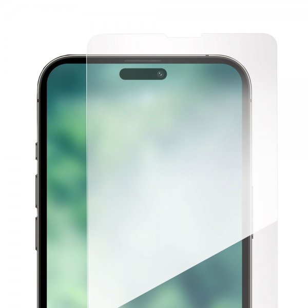 Xqisit iPhone 15 Plus Skærmbeskytter Tough Glass Case Friendly