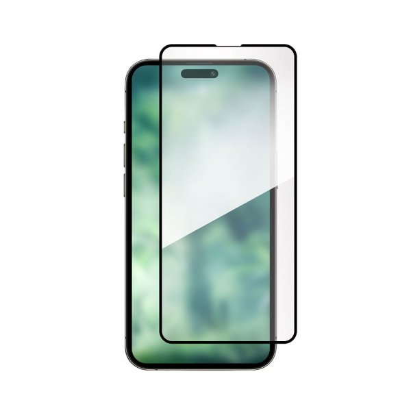 Xqisit iPhone 15 Plus Skærmbeskyttelse Tough Glass E2E