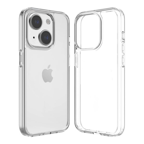 Rvelon iPhone 15 Plus Stødsikkert Gennemsigtigt Cover