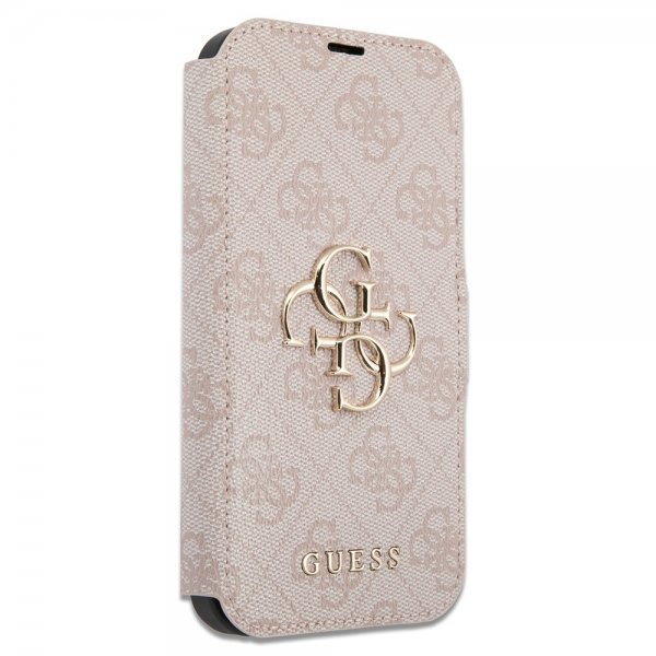 Guess iPhone 15 Pro Cover 4G Logo Rose