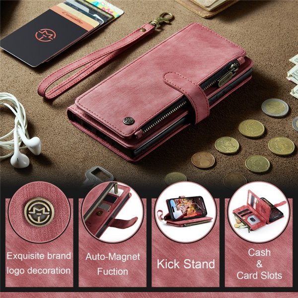 CaseMe iPhone 15 Pro Cover C30 Series Rød