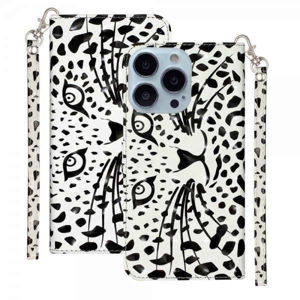 iPhone 15 Pro Cover Motiv Leopard