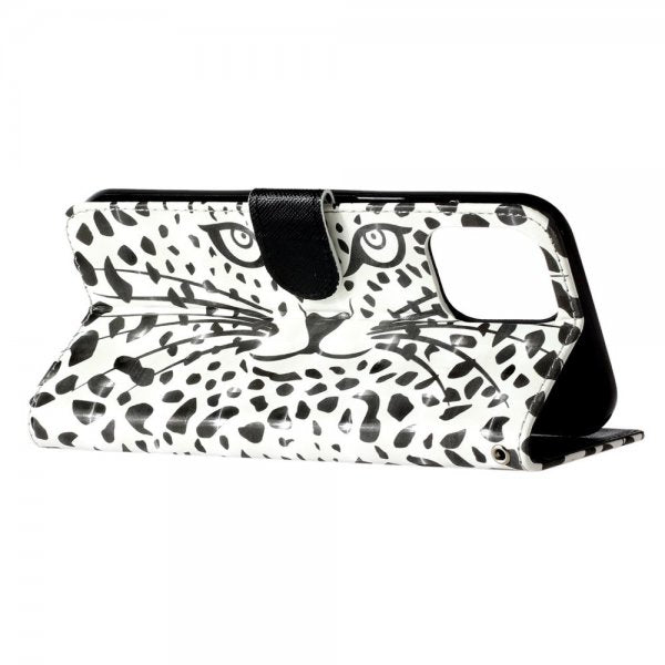 iPhone 15 Pro Cover Motiv Leopard