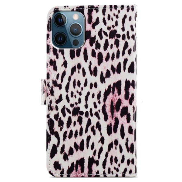 iPhone 15 Pro Cover Motiv Leopardmønster