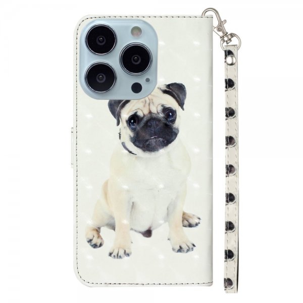 iPhone 15 Pro Cover Motiv Mops