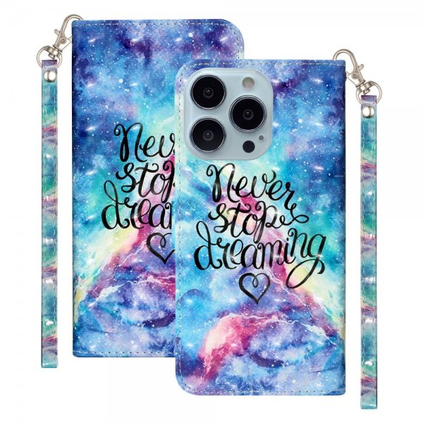 iPhone 15 Pro Cover Motiv Never Stop Dreaming