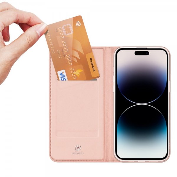 Dux Ducis iPhone 15 Pro Cover Skin Pro Series Rosa