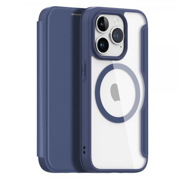 Dux Ducis iPhone 15 Pro Cover Skin X Pro Series MagSafe Blå