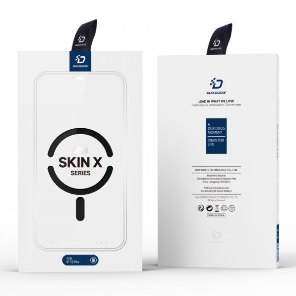 Dux Ducis iPhone 15 Pro Cover Skin X Pro Series MagSafe Sort