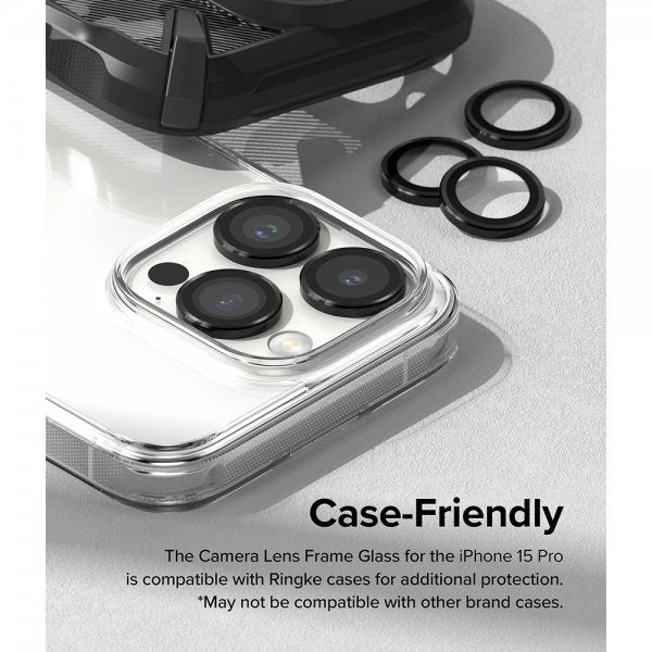 Ringke iPhone 15 Pro Kamerabeskyttelse Kamera Linse Ramme