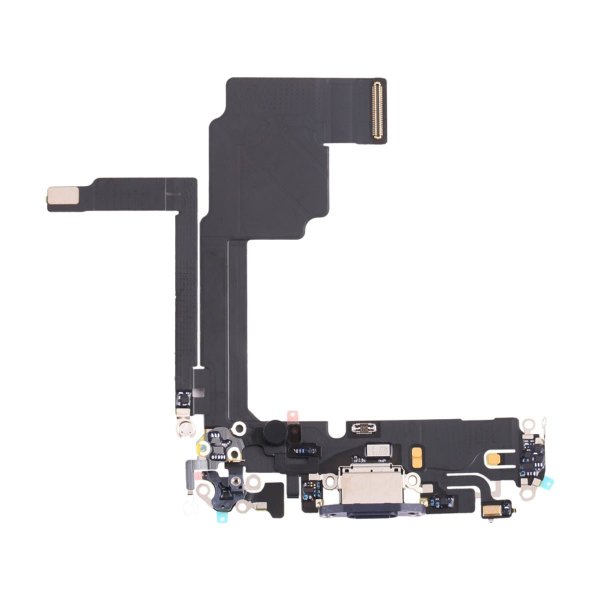 iPhone 15 Pro Ladeport med Flexkabel - Blå